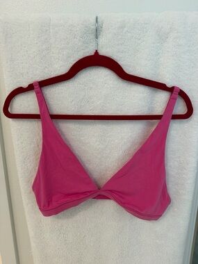 lululemon athletica Pink Wireless Triangle Bralette Top